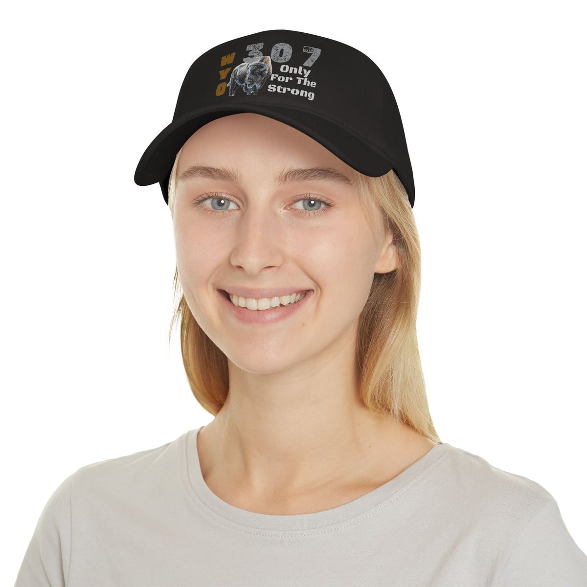 WYO 307 "Only For The Strong" Bison Hat |