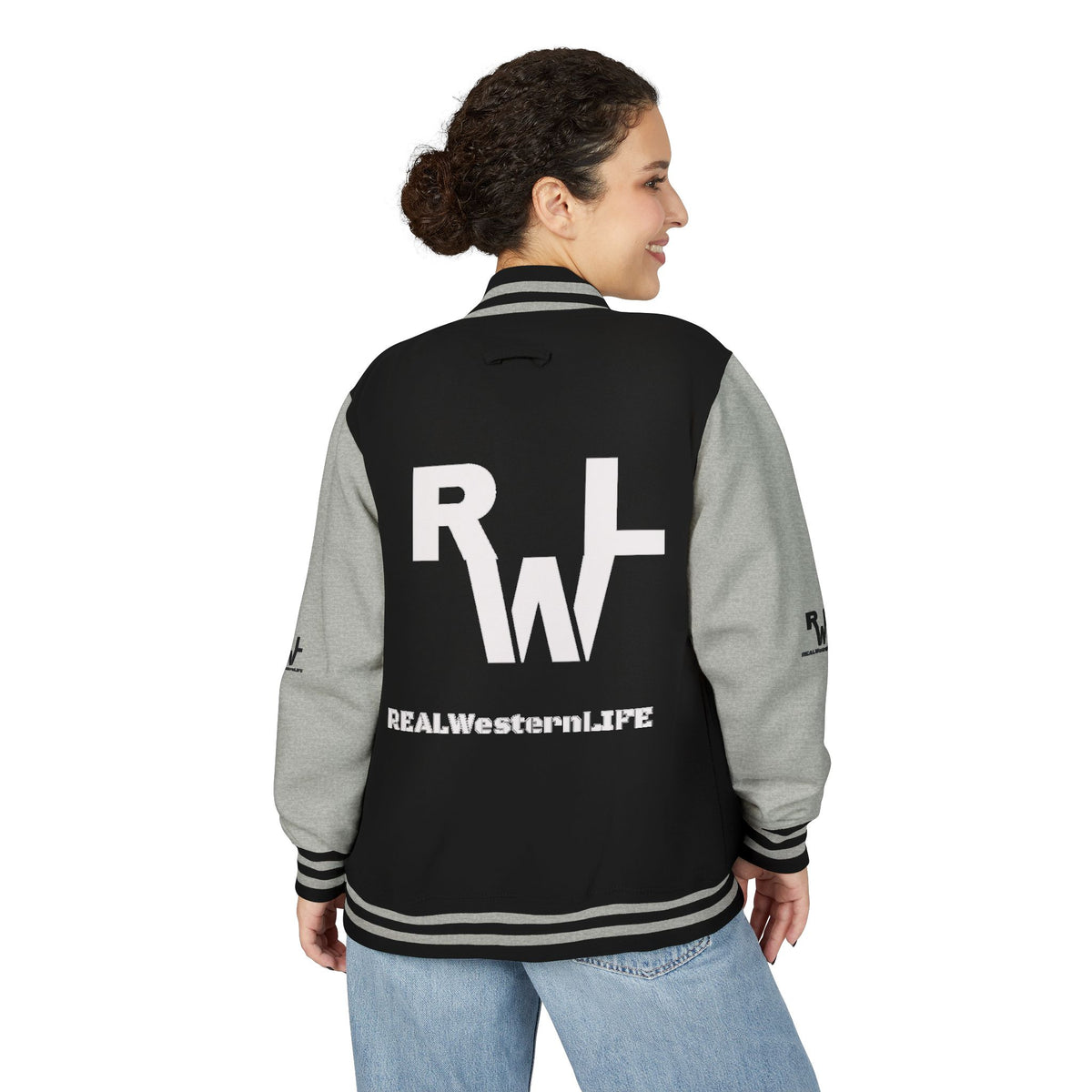 RW Real Western Life Letterman Jacket