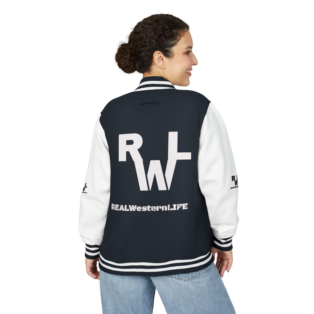 RW Real Western Life Letterman Jacket