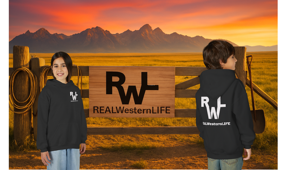 Kids Hooded Sweatshirt - Customize - White Brand - Size S - M