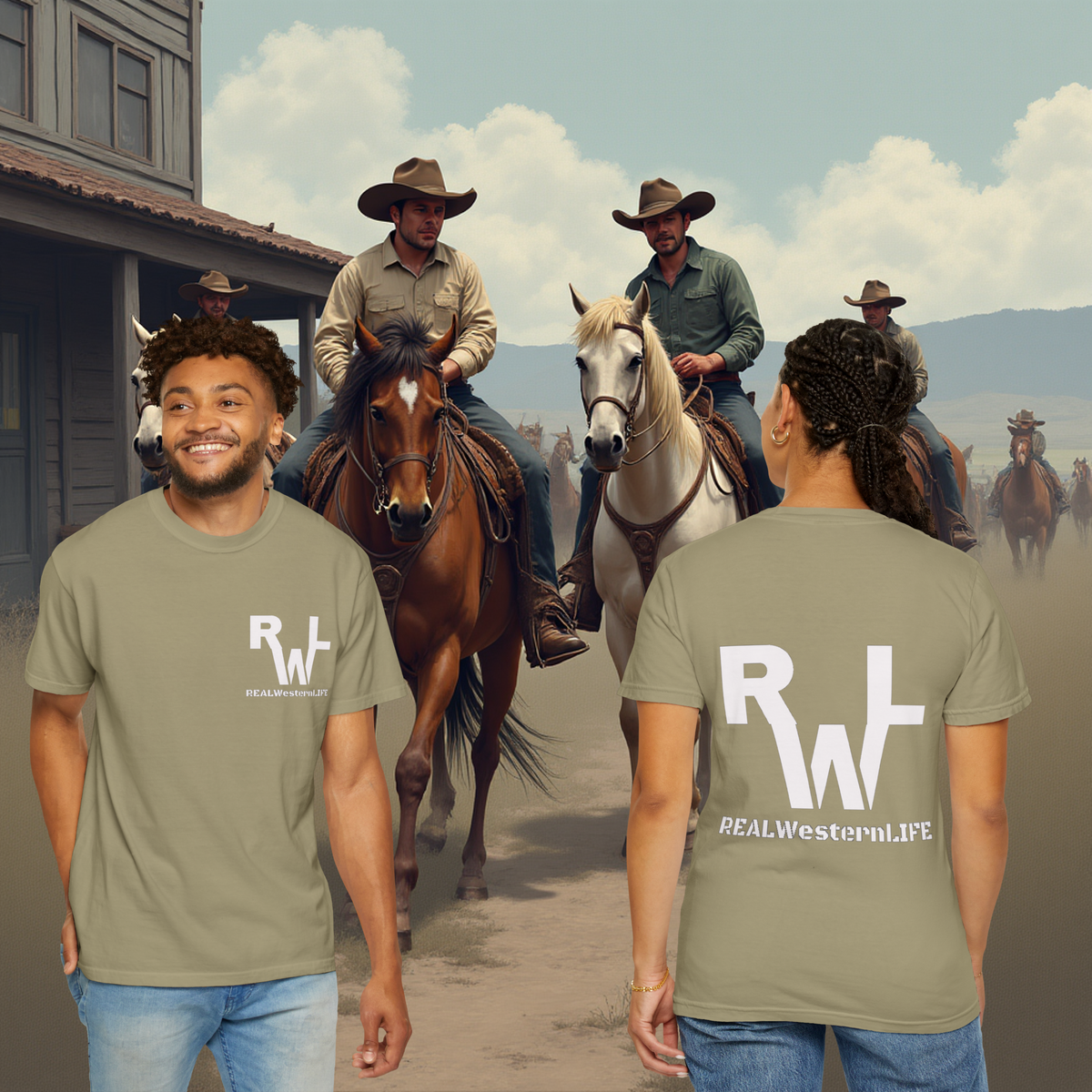 RWL T-Shirt, Customize - White Brand - Sizes S - L