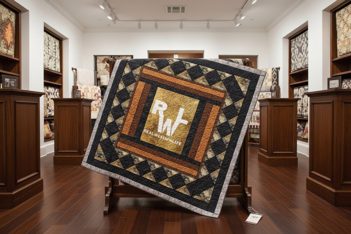Badlands Rattlesnake RWL Brand Quilt - Custom
